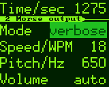 morse verbose